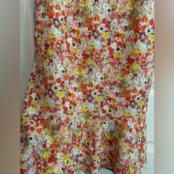 HUTCH Selene Floral Bustier Midi Dress - Picture 4 of 5